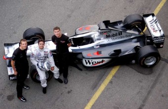 Vezesse David Coulthard F1-es autóját!