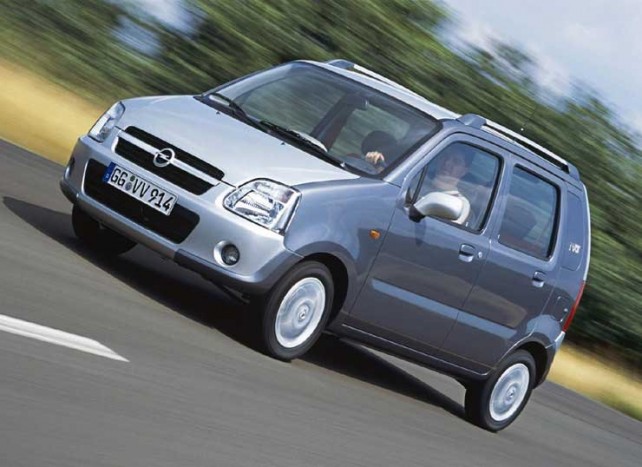 Átdolgozott Opel Agila