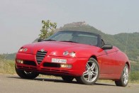 Teszt: Alfa Spider 3.2 V6  24V - Dzsigoló