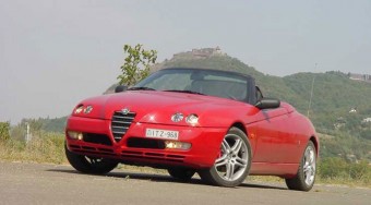 Teszt: Alfa Spider 3.2 V6  24V - Dzsigoló