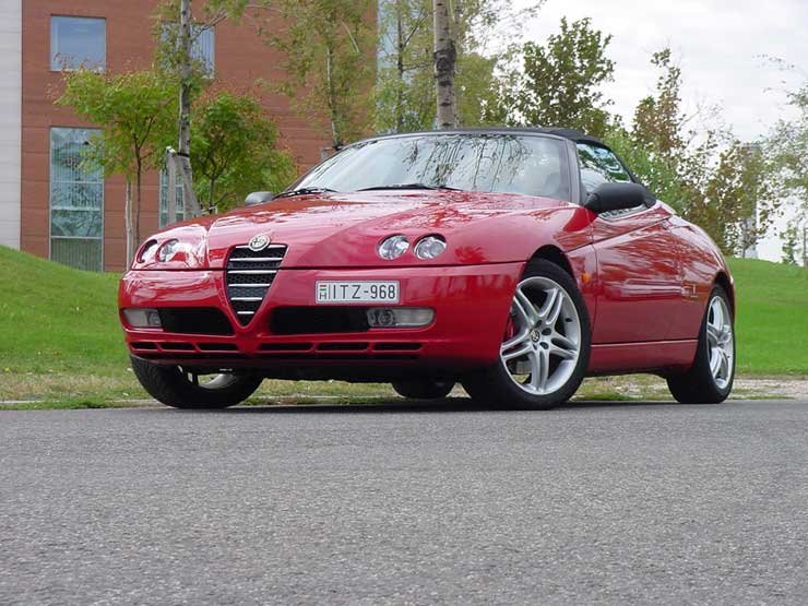 Teszt: Alfa Spider 3.2 V6  24V – Dzsigoló 12