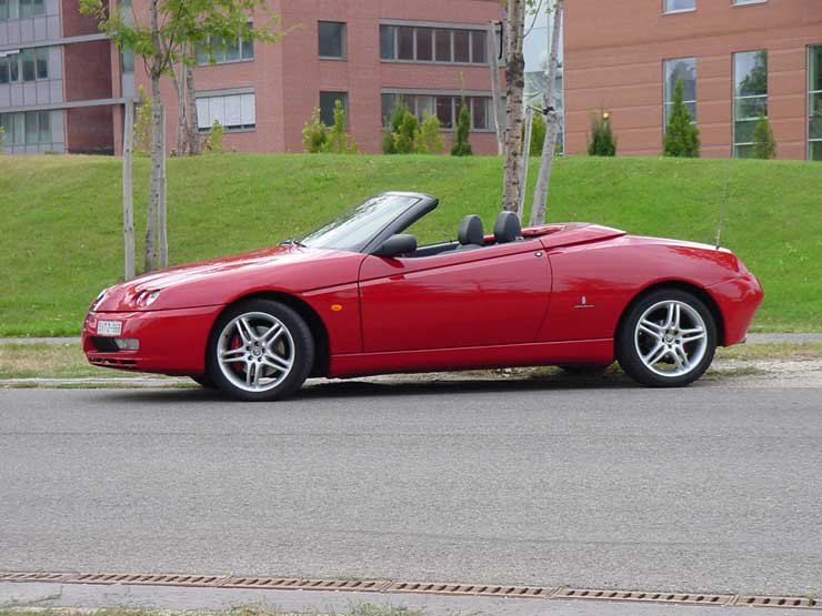 Teszt: Alfa Spider 3.2 V6  24V – Dzsigoló 15