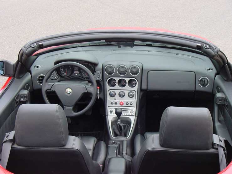 Teszt: Alfa Spider 3.2 V6  24V – Dzsigoló 16