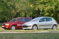 Összehasonlító teszt: Peugeot 206 1.4 HDi - Skoda Fabia 1.4 TDI