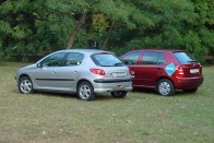 Összehasonlító teszt: Peugeot 206 1.4 HDi – Skoda Fabia 1.4 TDI 38