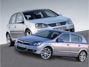 Párbaj: Volkswagen Golf - Opel Astra