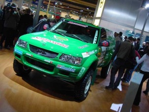 Corvette motoros Fronterával Dakarba