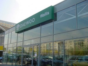 Daewoo Wallis szalonnyitó a Kerepesi úton
