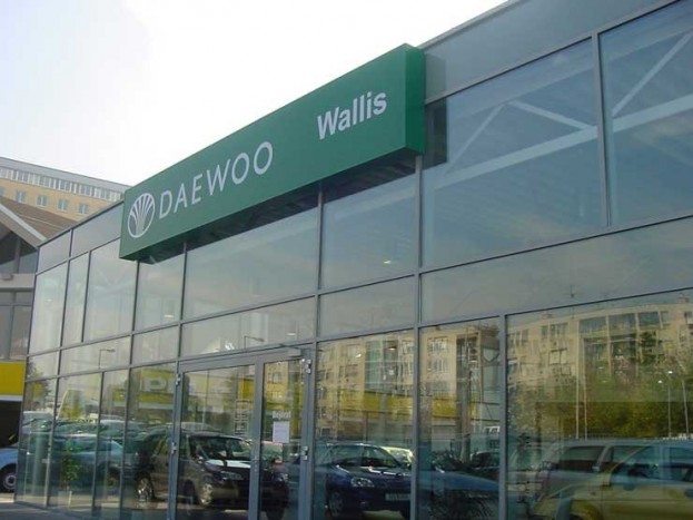 Daewoo Wallis szalonnyitó a Kerepesi úton