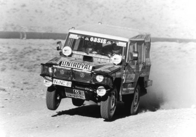 Dakari győzelem PVC-s Volkswagennel