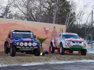 Bemutatkozott a MOL Dakar Team 2004