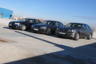 Lexus LS 430, Mercedes S 500, VW Phaeton W12 - Luxus háromféleképpen