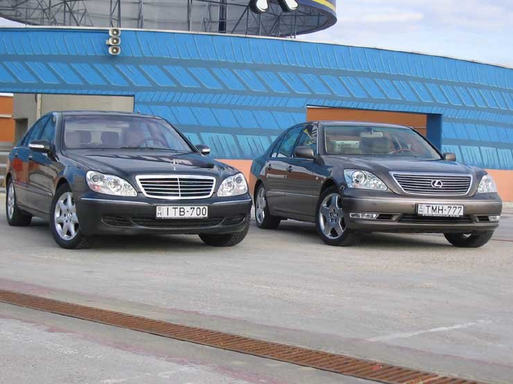 Lexus LS 430, Mercedes S 500, VW Phaeton W12 – Luxus háromféleképpen 23