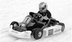 Evo jég-gokart verseny