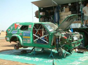 Dakar 2004, alulnézetből