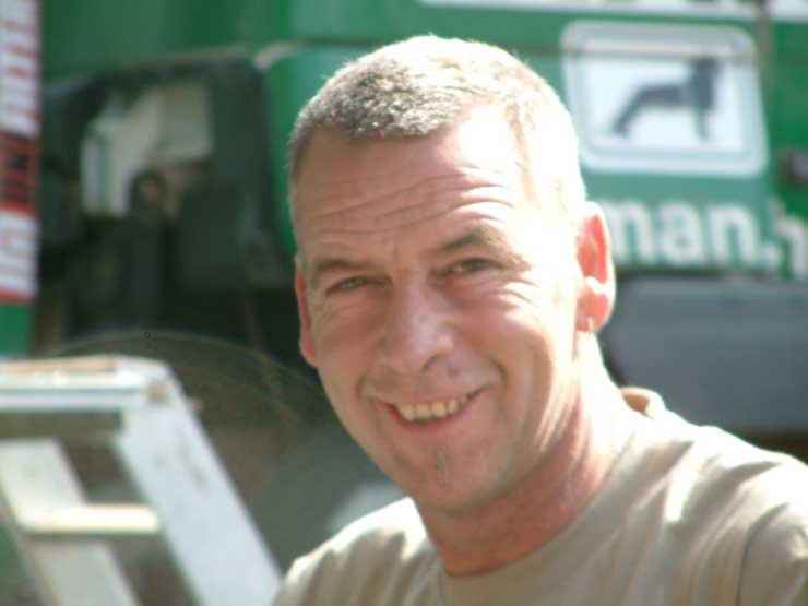 Lelkileg nehezebb a Dakar, mint fizikailag, mondja Szalai Csaba, de ez itt nem látszik