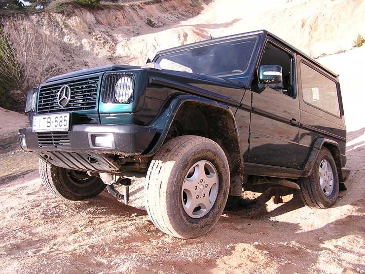 A Mercedes G-osztályt sokan a legjobb terepjárónak tartják - nem véletlenül