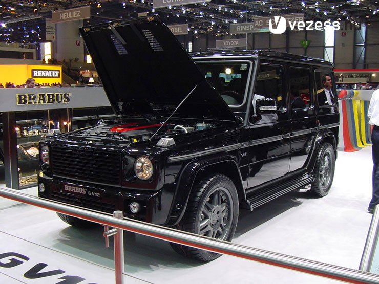 Brabus G V12 - Az egyetlen 12 hengeres terepjáró?