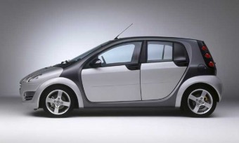 Két dízelmotor a smart forfourban