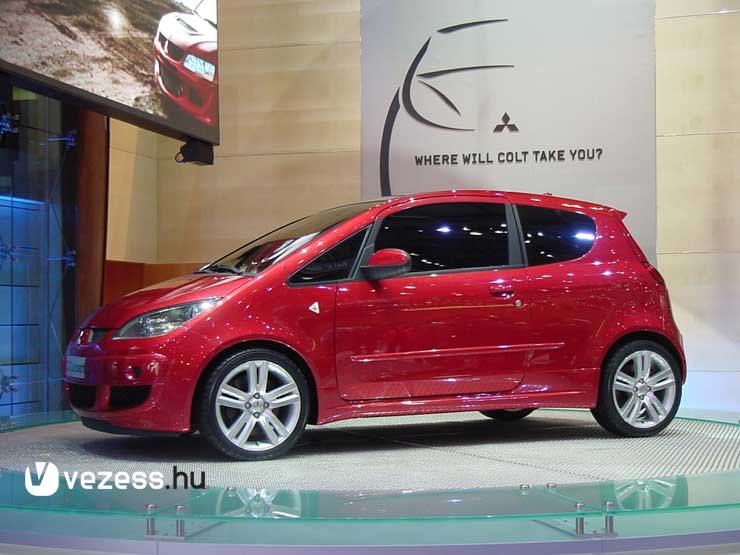 Konszolidált és sportosabb Mitsubishi Colt 14