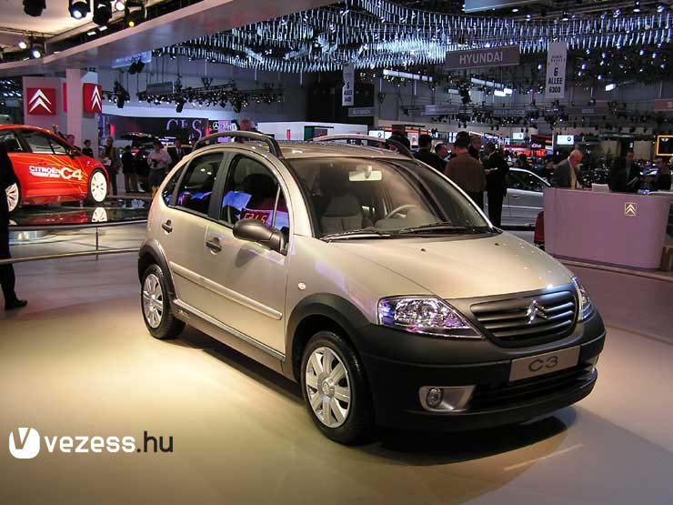 30 milliméterrel magasabb a X-TR hasmagassága a normál C3-nál