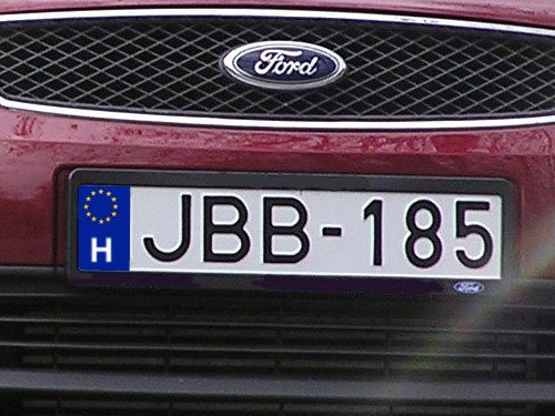 Jön az EU-rendszám