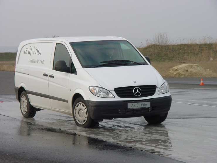 Mercedes Vito vezetéstechnika