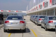 Vezettük: Audi A8 Driving Experience 33