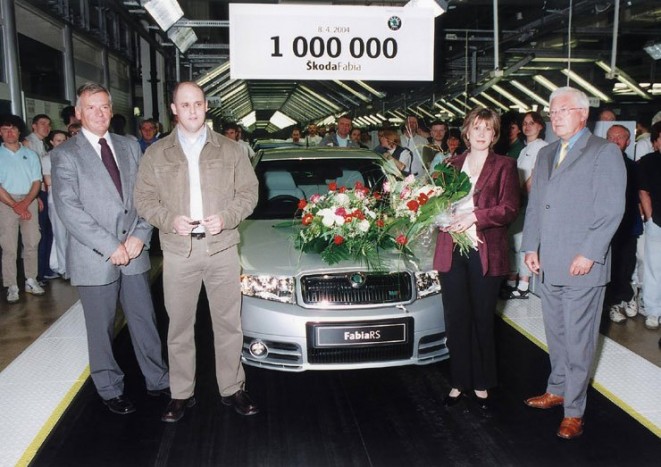 Egymillió Skoda Fabia fut útjainkon