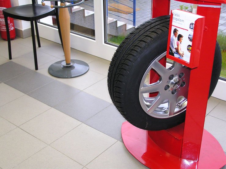 Ez a Kleber új gumija, mely vizes tulajdonságaiban fejlődött leginkább