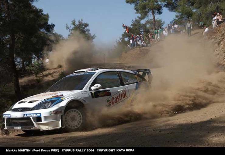 Mivel martin vezeti a világbajnoki pontversenyt, így egész nap ő takarított az utakat, így nagyon szép a negyedik hely 