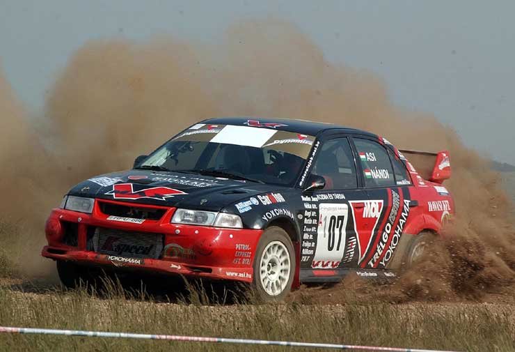 ASI ezúttal is remekül autózott, abszolút második helyével öt WRC-t utasított maga mögé  Fotó:Mediafoto.hu