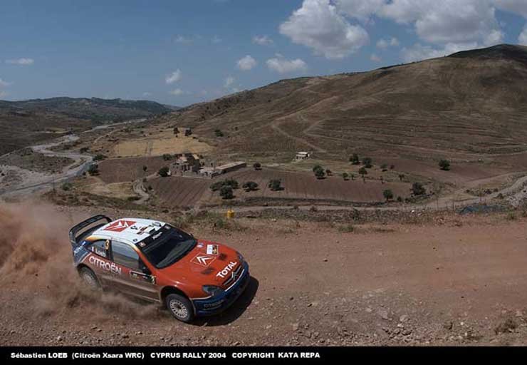 Loeb az utóbbi két verseny után ismét csúcsformában hajt a Citroennel