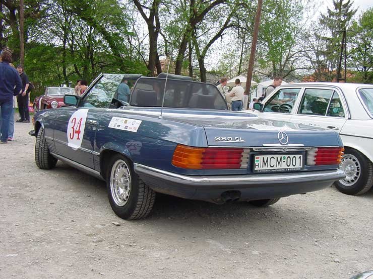 Hétvégén Pécsre mennek az oldtimer Mercedesek 6