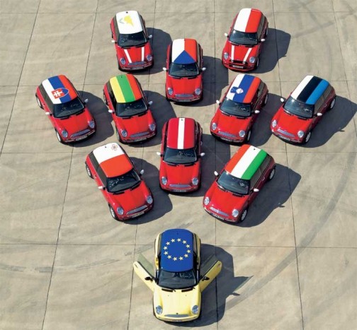 A MINI üdvözli az EU új tagjait