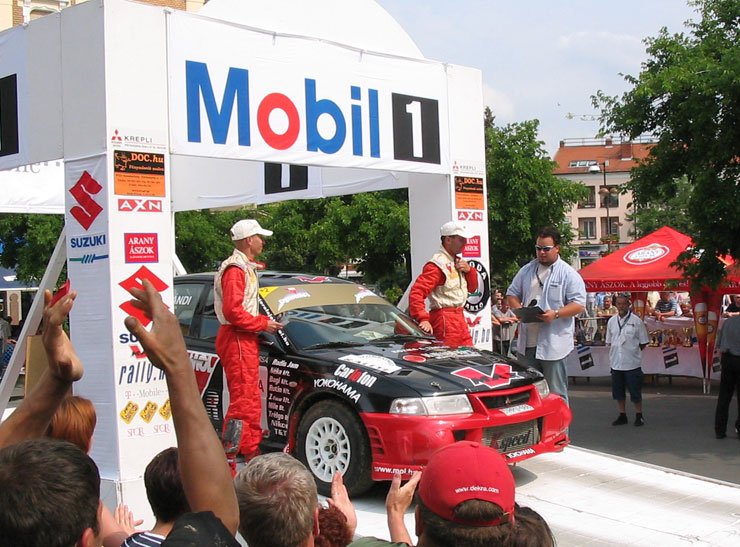 Szombathely Rali - Asi történelmi sikere