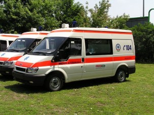 Ford mentőautók az utakon