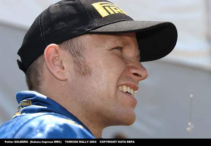 Petter Solberg, ahogy eddig minden futamon, most is pontot szerzett