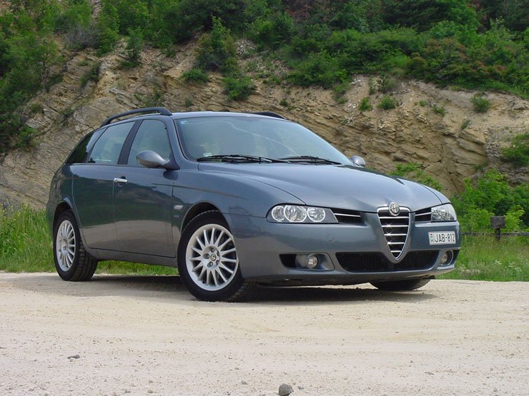 Teszt: Alfa Romeo 156 Sportwagon 2.4 JTD 20 V – Dízel versenykombi 12