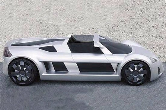 Az autó formáját a maximális leszorítóerő eléréséhez alakították ki, így az alaktényező 0,39. Az Audi Avus tanulmányhoz hasonlóan a visszapillantók fönt vannak 