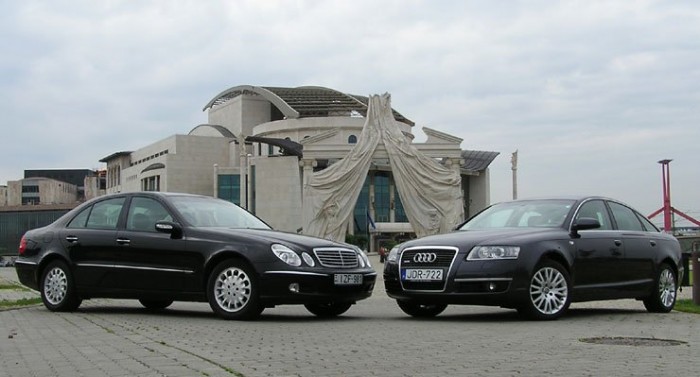 Audi A6 – E Mercedes a Start autós magazinban