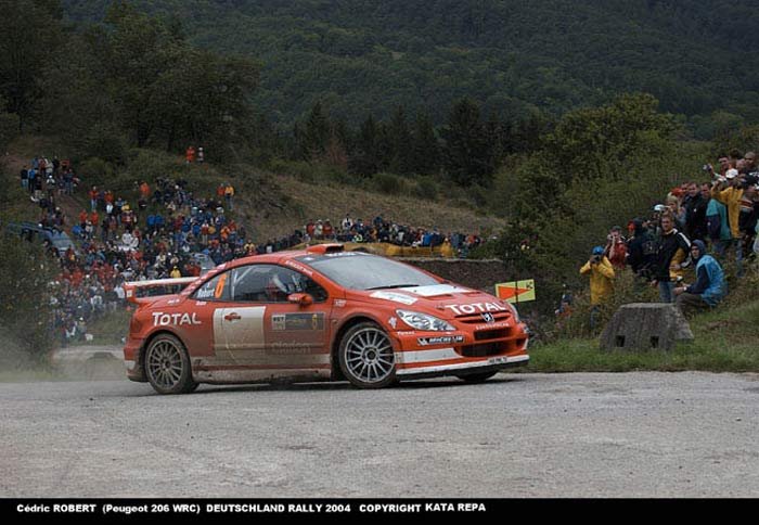 5977_58397_1000x700.jpg | Vezess | Vezess Cedric Robert beugróként is jól szerepel a Peugeot 307 WRC-val