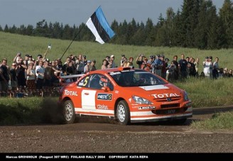 Peugeot-ok az élen - Finn Rali helyszíni tudósítás 1. nap