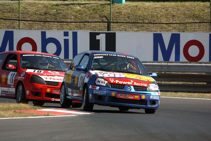 Clio-bajnokavatás a Hungaroringen