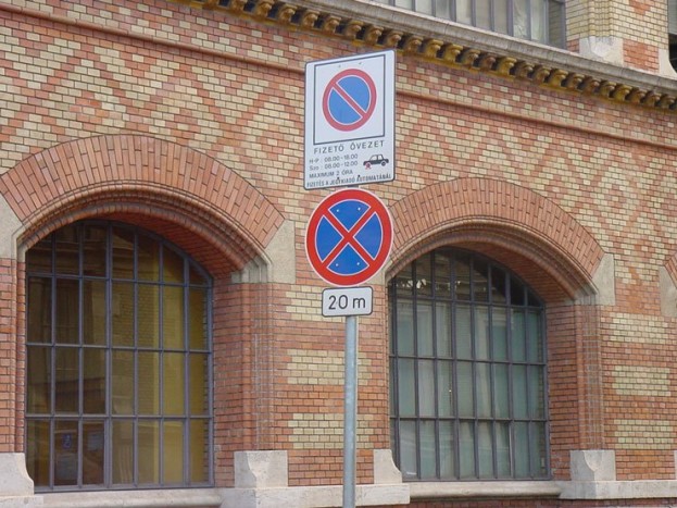 Hirdetés parkolójegyen