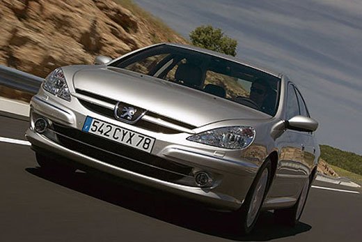 Peugeot 607 új arccal