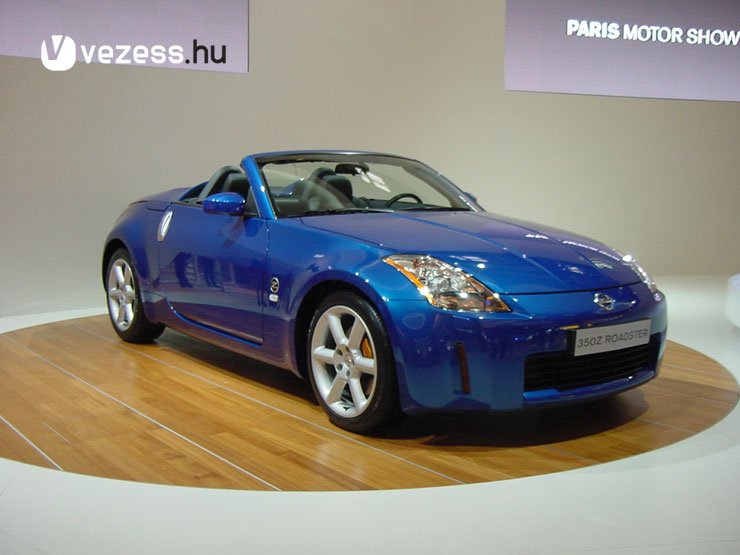 6566_63573_1000x700.jpg | Vezess | Vezess Amerikában 2003 ősze óta kapható a 350 Z kabrió, Európába csak most érkezik