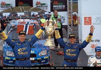 Solberg ismét győzött Walesben