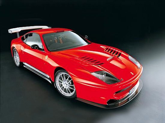 Versenyautót utcára - Ferrari 550 LM Edition