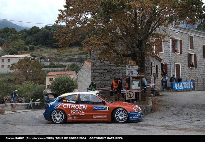 Carlos sainz cspattársával közösen, Korzikán megszerezheti a Citroennek a csapatbajnoki címet